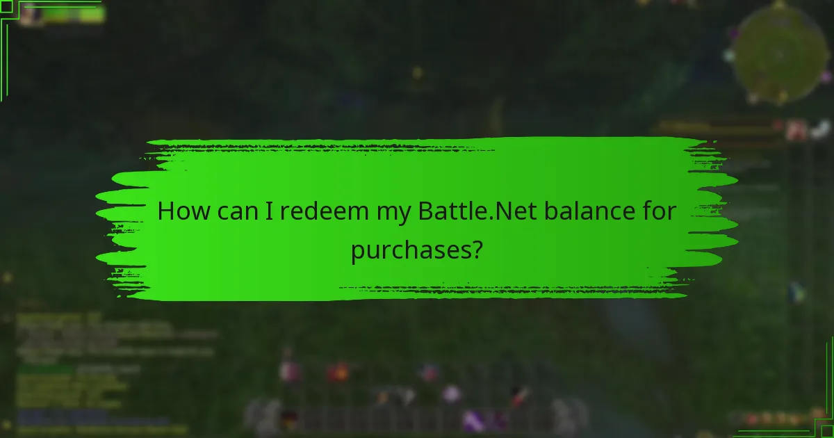 What items can I purchase with my Battle.Net balance?