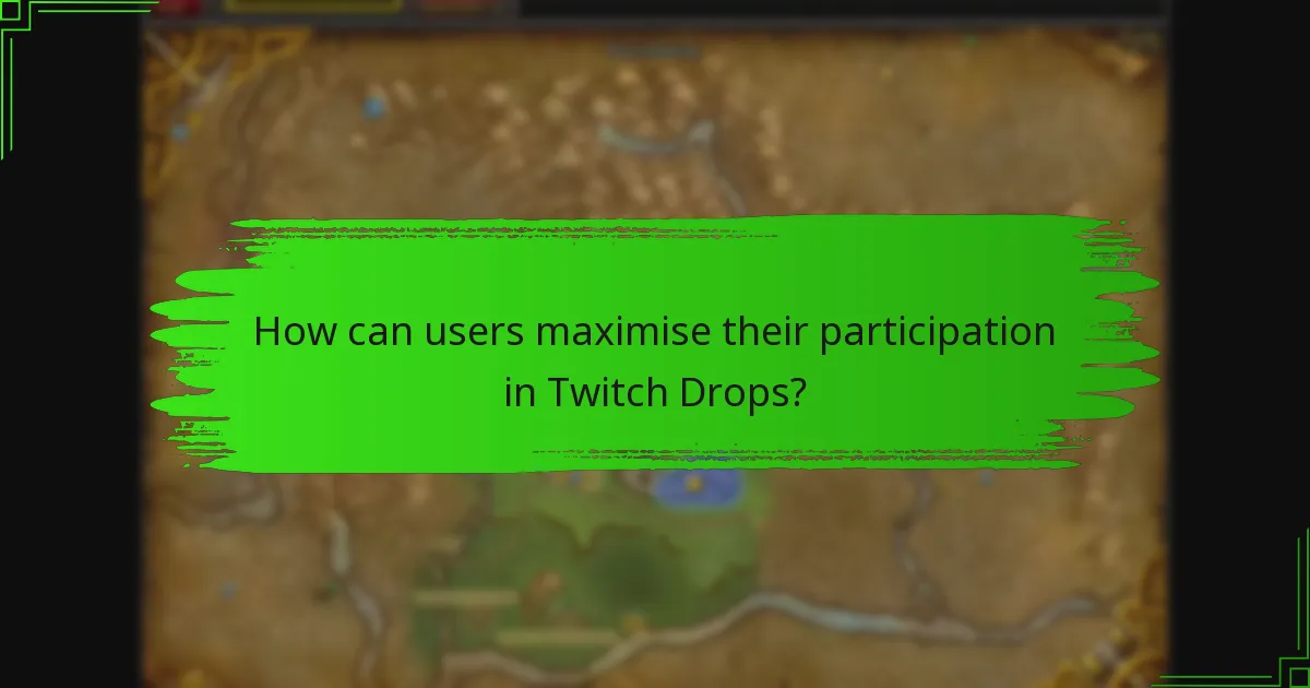 Which community events feature Twitch Drops?