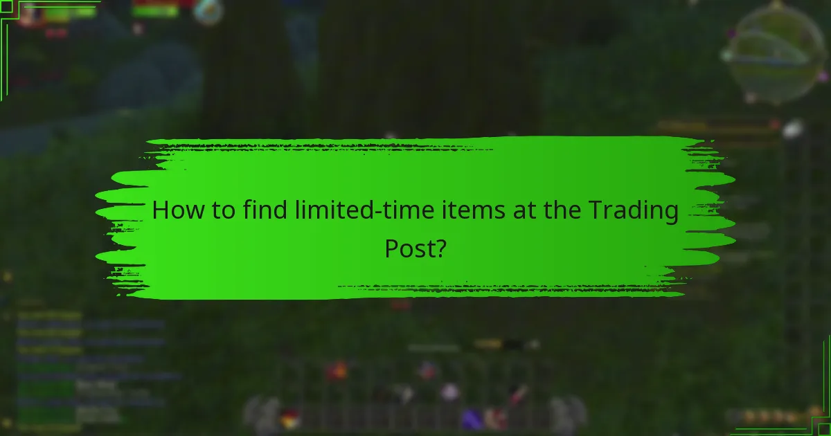 What promotional events are associated with the Trading Post?