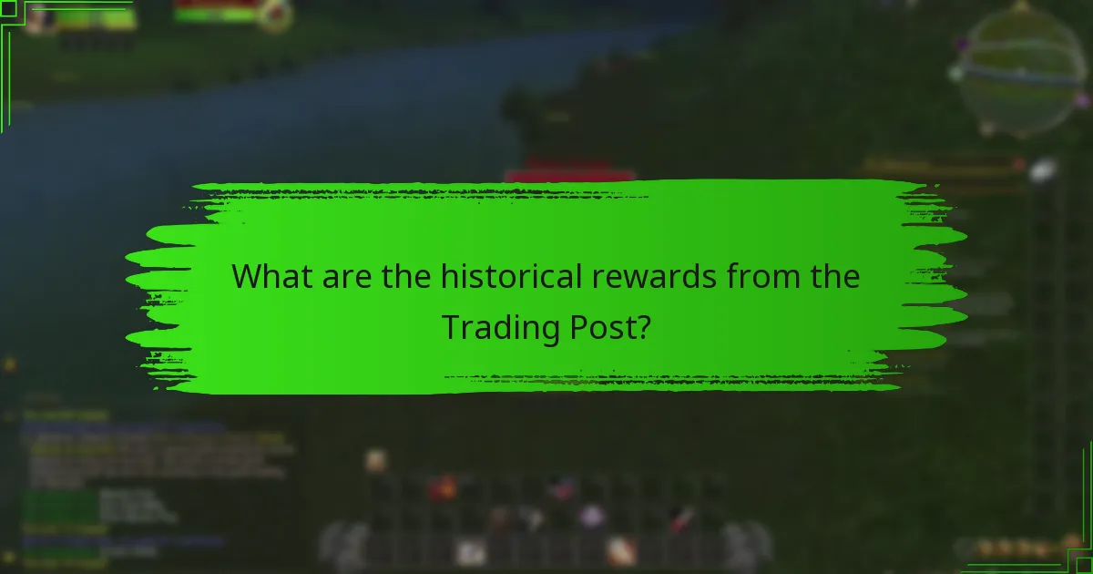 What are the comparisons between past and current Trading Post offerings?