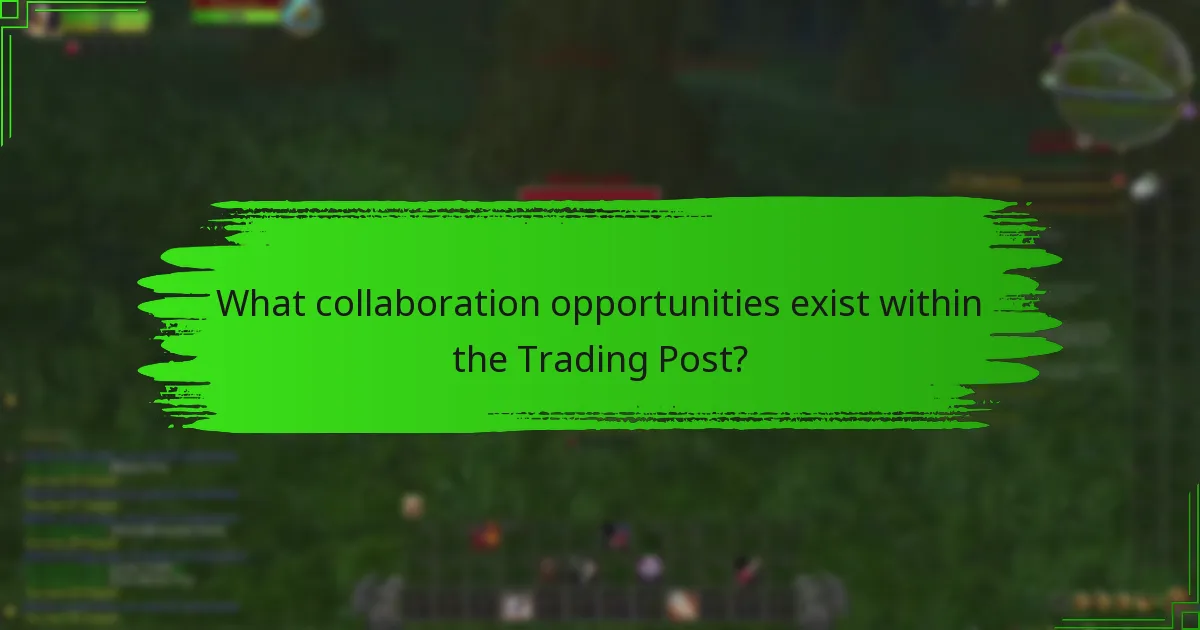 Which resources are available for Trading Post participants?